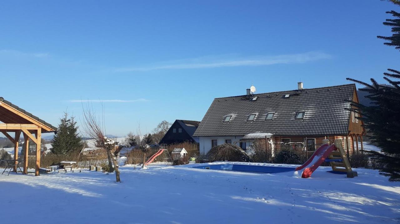 Apartman V Chaloupce Na Vrsku Bernsdorf 외부 사진